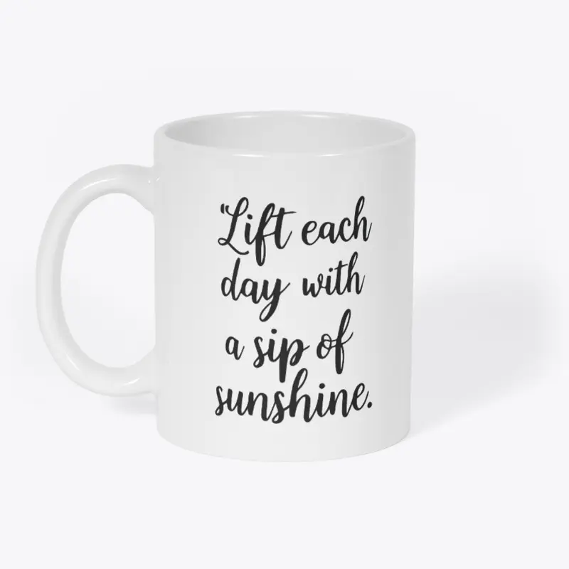 Lift each day with a sip of sunshine